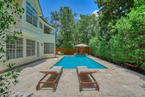 Woodlands Contemporary 4BR3Bath with heated Pool and Spa
